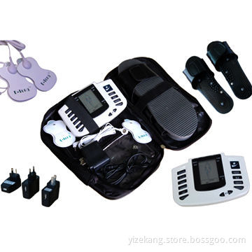 Multifunction Electronic Pulse Massager with Pulse Slipper and Electrode Pads